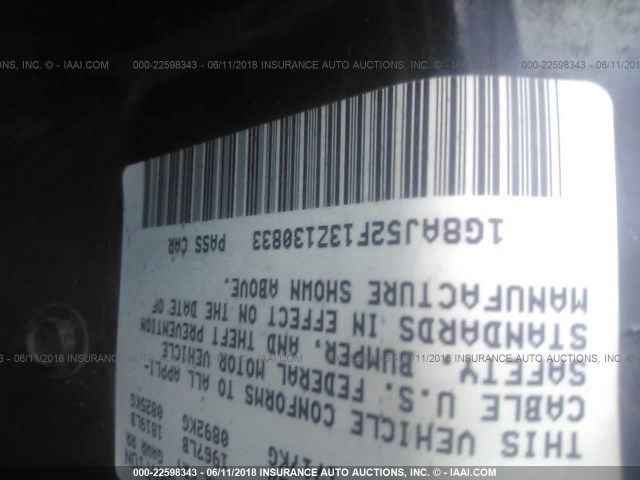 1G8AJ52F13Z130833 - 2003 SATURN ION LEVEL 2 MAROON photo 9