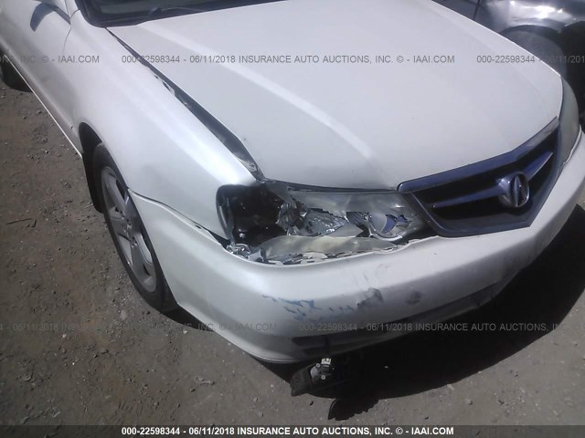 19UUA56822A012965 - 2002 ACURA 3.2TL TYPE-S WHITE photo 6