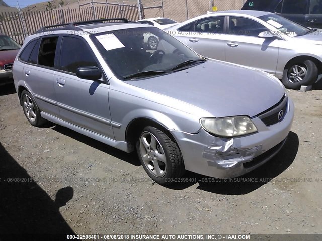 JM1BJ246521447727 - 2002 MAZDA PROTEGE PR5 SILVER photo 1