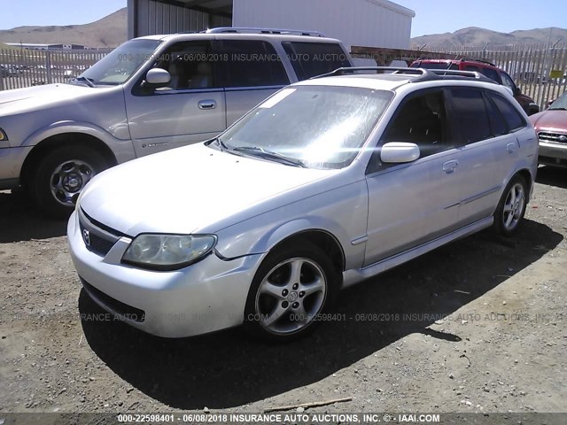 JM1BJ246521447727 - 2002 MAZDA PROTEGE PR5 银色 照片 2