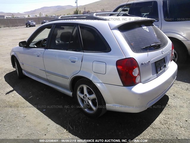 JM1BJ246521447727 - 2002 MAZDA PROTEGE PR5 银色 照片 3