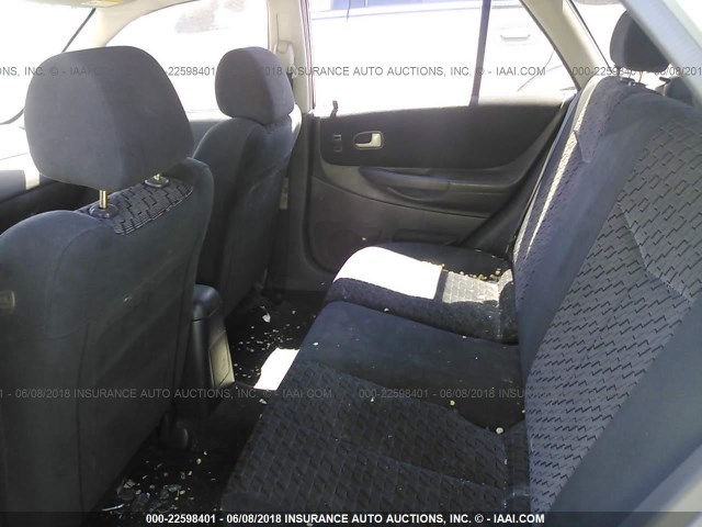 JM1BJ246521447727 - 2002 MAZDA PROTEGE PR5 银色 照片 8