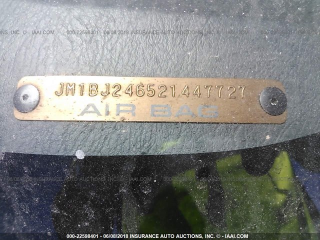 JM1BJ246521447727 - 2002 MAZDA PROTEGE PR5 银色 照片 9