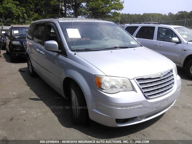 2A4RR5D10AR351263 - 2010 CHRYSLER TOWN & COUNTRY TOURING SILVER photo 1