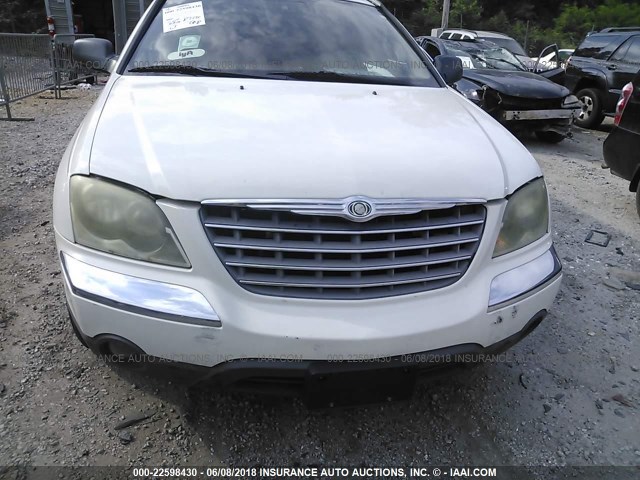 2A4GM68486R677755 - 2006 CHRYSLER PACIFICA TOURING WHITE photo 6