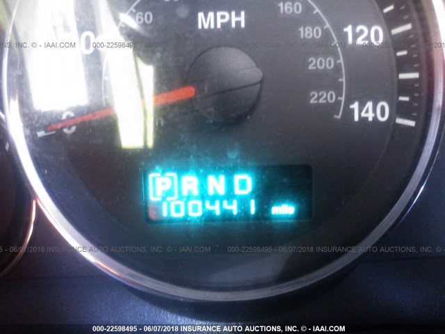 1J8HG48N16C143402 - 2006 JEEP COMMANDER შავი ფოტო 7