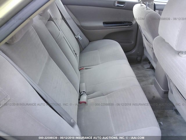 4T1BE32K95U100460 - 2005 TOYOTA CAMRY LE/XLE/SE ოქროსფერი ფოტო 8