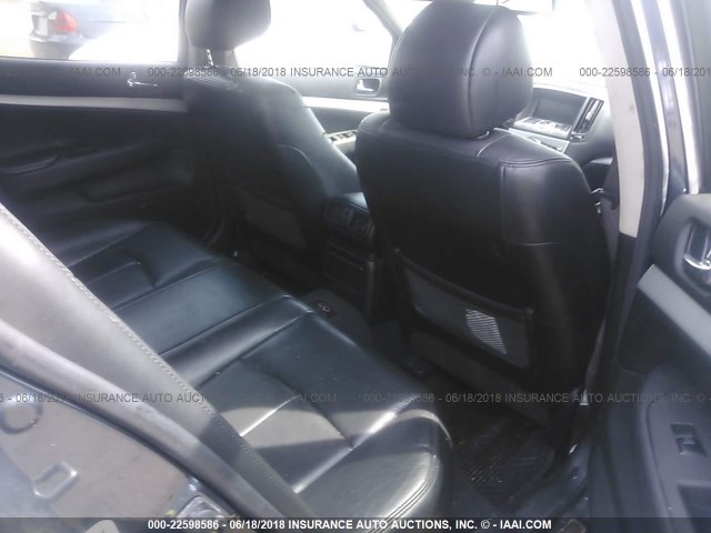 JNKCV61F29M361500 - 2009 INFINITI G37 GRAY photo 8