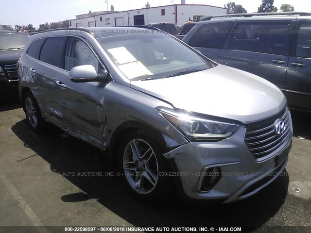 KM8SR4HF5JU271544 - 2018 HYUNDAI SANTA FE SE/LIMITED SILVER photo 1