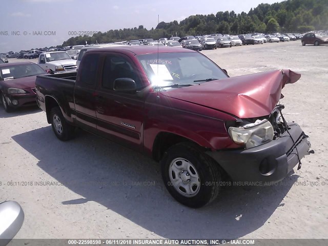 5TETX22N28Z548607 - 2008 TOYOTA TACOMA ACCESS CAB Rot Foto 1