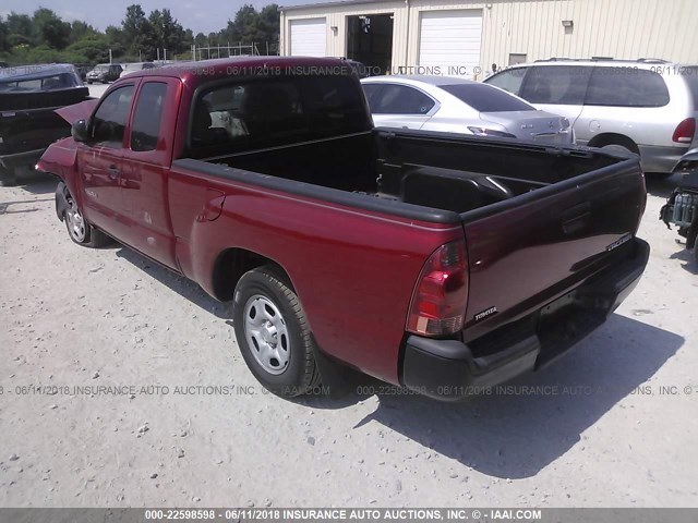 5TETX22N28Z548607 - 2008 TOYOTA TACOMA ACCESS CAB Rot Foto 3