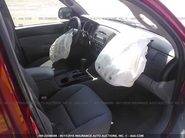 5TETX22N28Z548607 - 2008 TOYOTA TACOMA ACCESS CAB Rot Foto 5