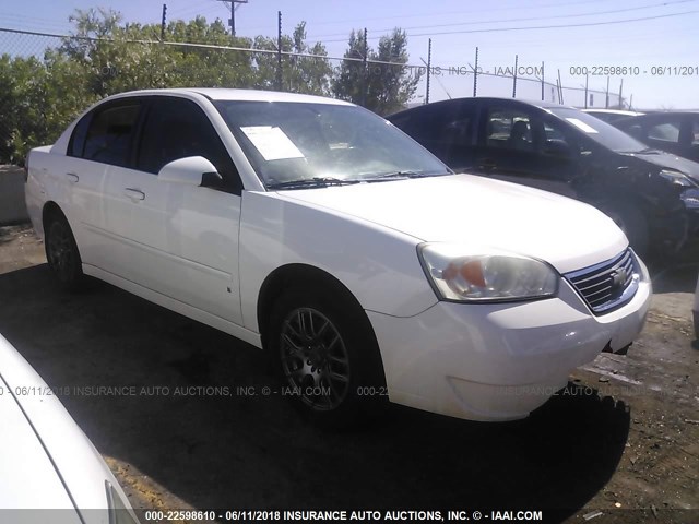 1G1ZT58N98F134017 - 2008 CHEVROLET MALIBU LT/CLASSIC WHITE photo 1