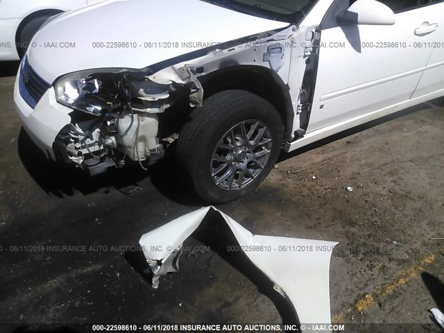 1G1ZT58N98F134017 - 2008 CHEVROLET MALIBU LT/CLASSIC WHITE photo 6