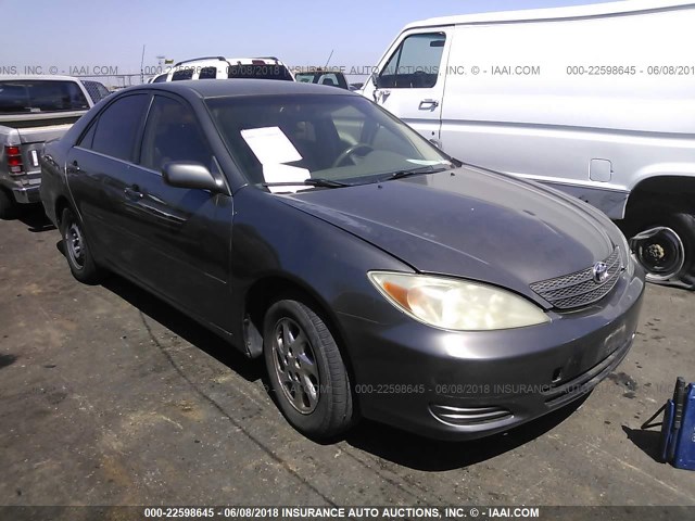 JTDBE32K120041489 - 2002 TOYOTA CAMRY LE/XLE/SE Boz foto 1