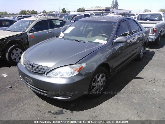 JTDBE32K120041489 - 2002 TOYOTA CAMRY LE/XLE/SE Boz foto 2