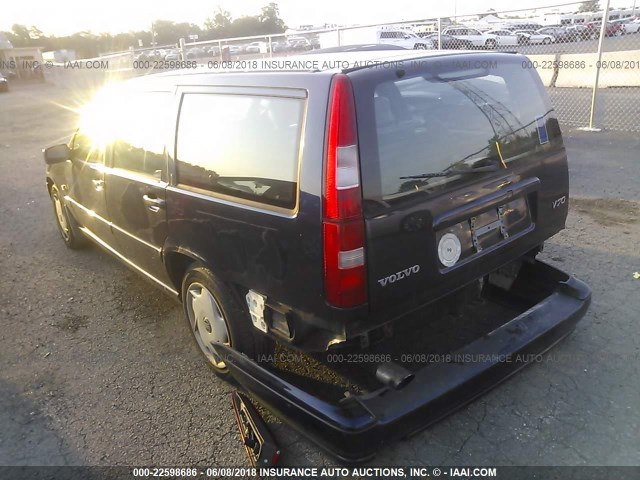 YV1LW55AXX2554245 - 1999 VOLVO V70 BLUE photo 3