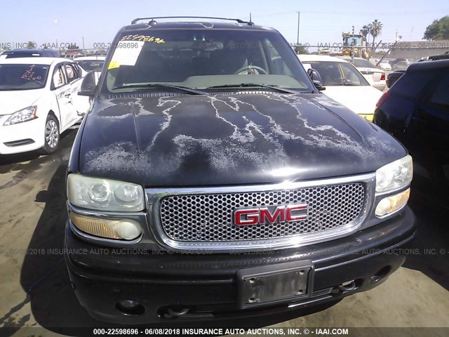 1GKEK63U23J300272 - 2003 GMC YUKON DENALI BLACK photo 6