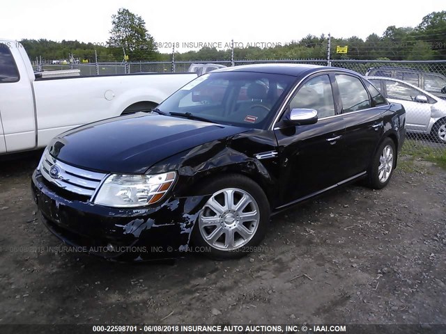 1FAHP25WX8G136118 - 2008 FORD TAURUS LIMITED BLACK photo 2