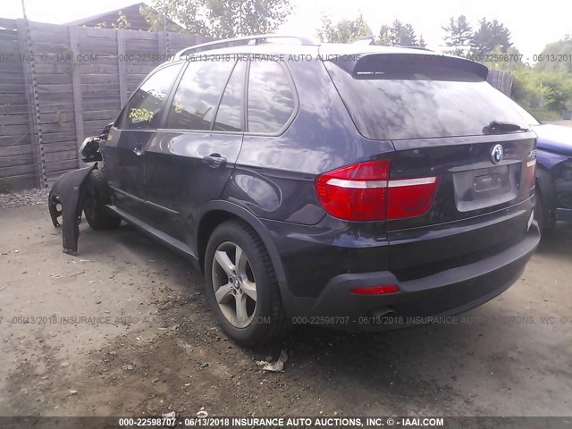 5UXFE435X9L274472 - 2009 BMW X5 XDRIVE30I BLACK photo 3