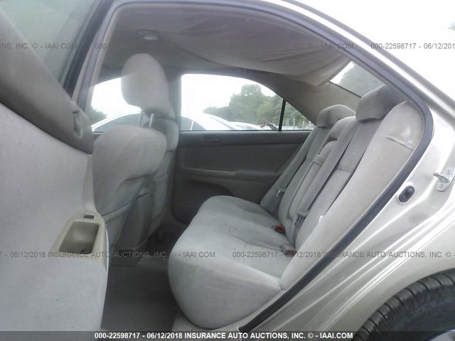 4T1BE32KX4U279140 - 2004 TOYOTA CAMRY LE/XLE/SE შამპანური ფოტო 8
