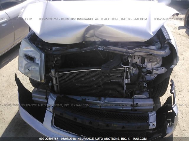 2CNDL737686024697 - 2008 CHEVROLET EQUINOX SPORT SILVER photo 6