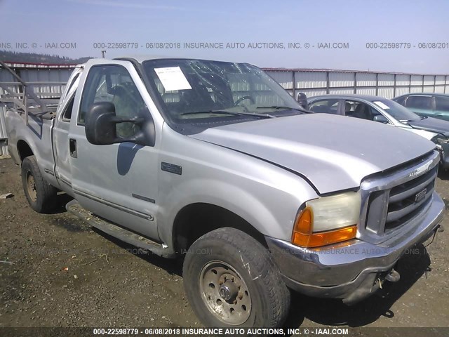 1FTSX31F8XED62969 - 1999 FORD F350 SRW SUPER DUTY SILVER photo 1