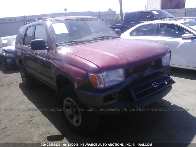 JT3GM84RXV0010704 - 1997 TOYOTA 4RUNNER RED photo 1