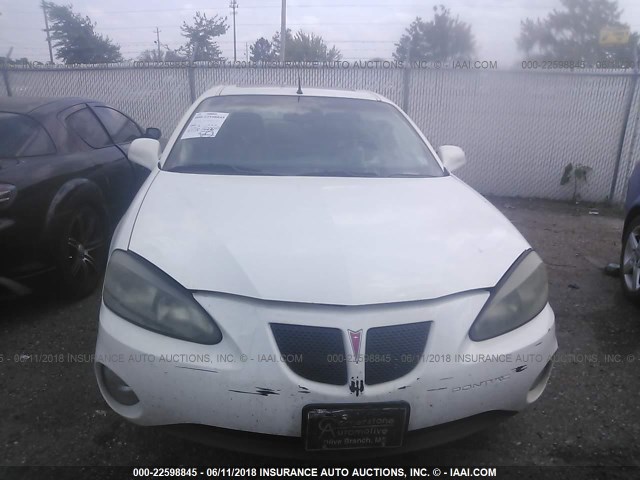 2G2WR524941204257 - 2004 PONTIAC GRAND PRIX GTP თეთრი ფოტო 6
