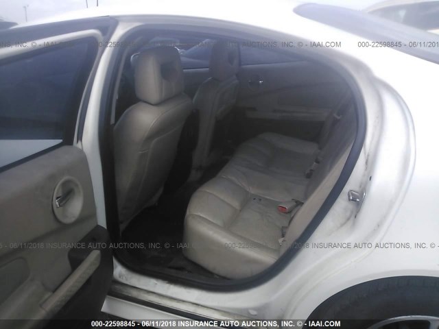 2G2WR524941204257 - 2004 PONTIAC GRAND PRIX GTP თეთრი ფოტო 8