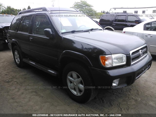 JN8DR09Y72W741704 - 2002 NISSAN PATHFINDER LE/SE BLACK photo 1