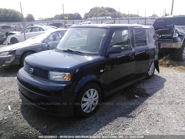 JTLKT324454008110 - 2005 TOYOTA SCION XB ლურჯი ფოტო 2