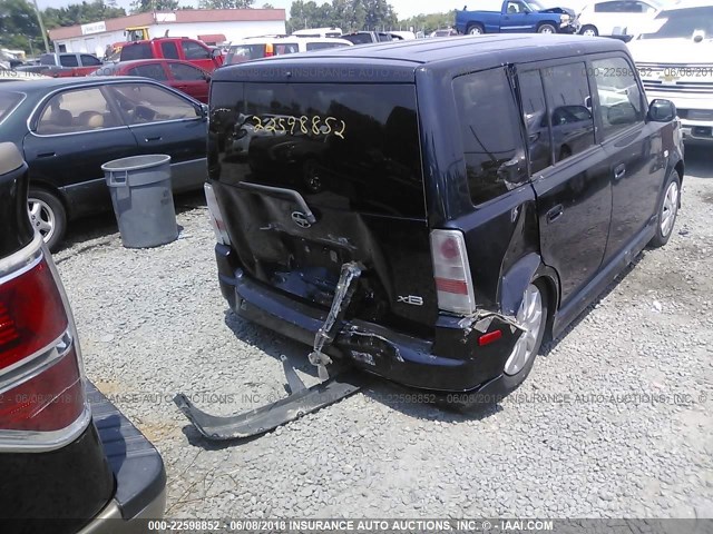 JTLKT324454008110 - 2005 TOYOTA SCION XB ლურჯი ფოტო 6