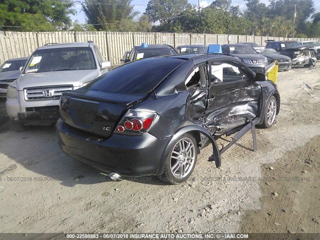 JTKDE167190293023 - 2009 TOYOTA SCION TC 灰色 照片 4