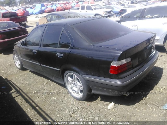 4USCC8327SLA08658 - 1995 BMW 318 I AUTOMATIC BLACK photo 3