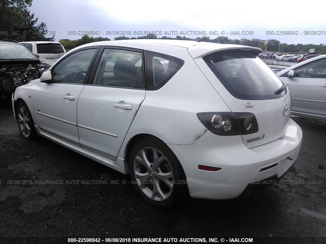 JM1BK343471742687 - 2007 MAZDA 3 HATCHBACK WHITE photo 3