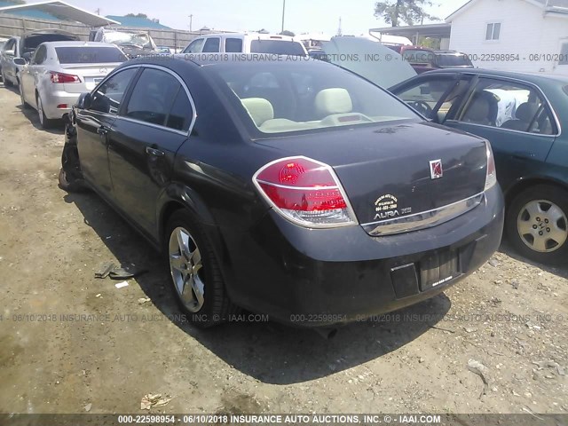 1G8ZS57B99F114217 - 2009 SATURN AURA XE SILVER photo 3