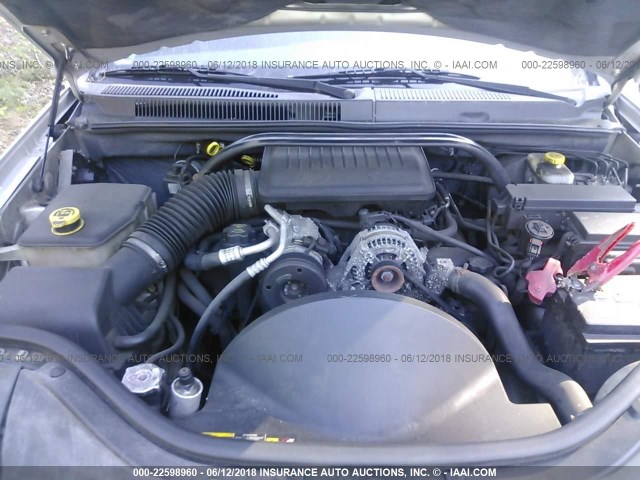 1J4GR48K85C580826 - 2005 JEEP GRAND CHEROKEE LAREDO/COLUMBIA/FREEDOM 银色 照片 10