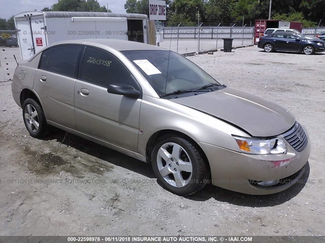 1G8AL55F07Z140569 - 2007 SATURN ION LEVEL 3 GOLD photo 1