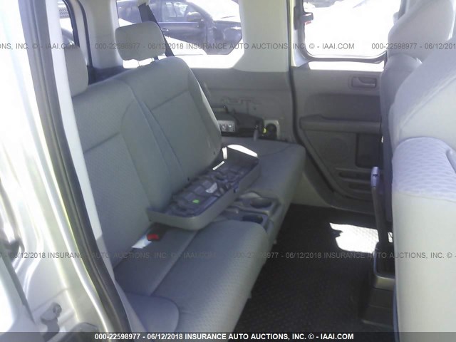 5J6YH2H76AL005769 - 2010 HONDA ELEMENT EX SILVER photo 8