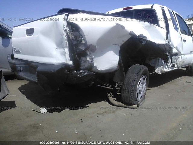 5TETX22N45Z078642 - 2005 TOYOTA TACOMA ACCESS CAB Weiß Foto 6