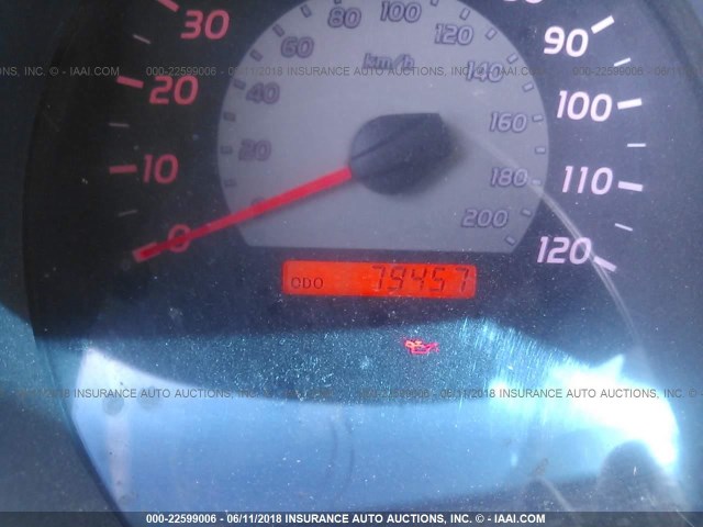 5TETX22N45Z078642 - 2005 TOYOTA TACOMA ACCESS CAB Weiß Foto 7