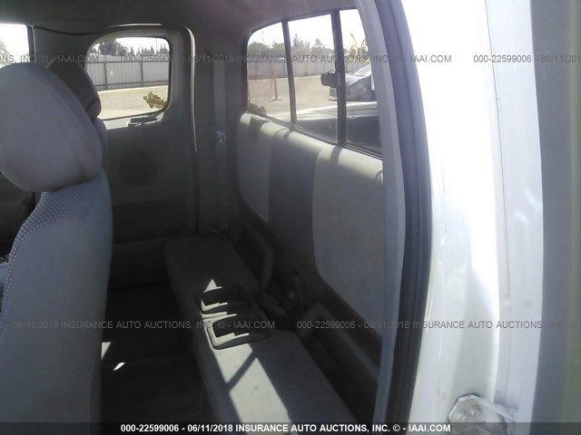 5TETX22N45Z078642 - 2005 TOYOTA TACOMA ACCESS CAB Weiß Foto 8