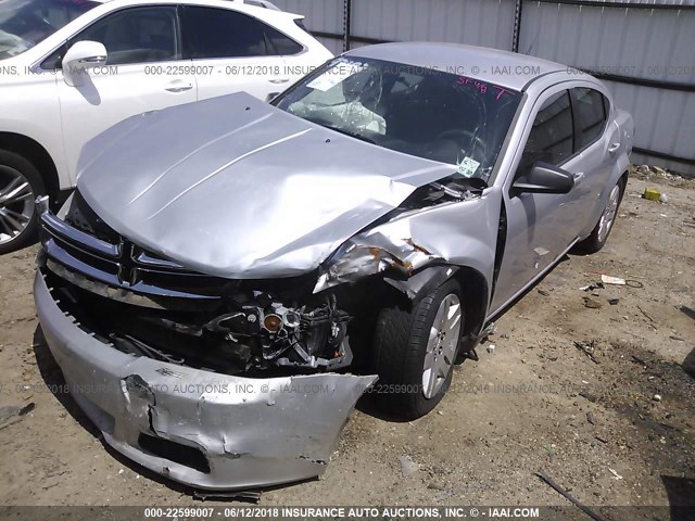 1B3BD4FB1BN546861 - 2011 DODGE AVENGER EXPRESS SILVER photo 6