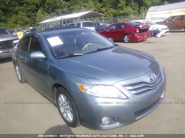 4T1BK3EK5BU622616 - 2011 TOYOTA CAMRY SE/LE/XLE GREEN photo 1
