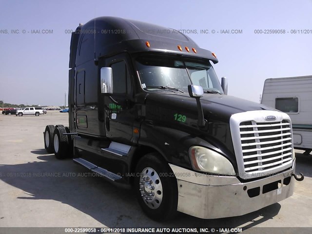 1FUJGLDR0ASAP5647 - 2010 FREIGHTLINER CASCADIA 125  BLACK photo 1