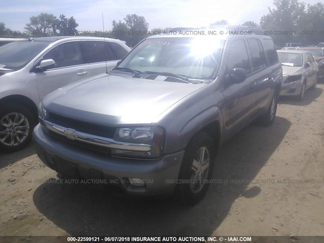 1GNET16S656205488 - 2005 CHEVROLET TRAILBLAZER EXT LS/EXT LT GRAY photo 2