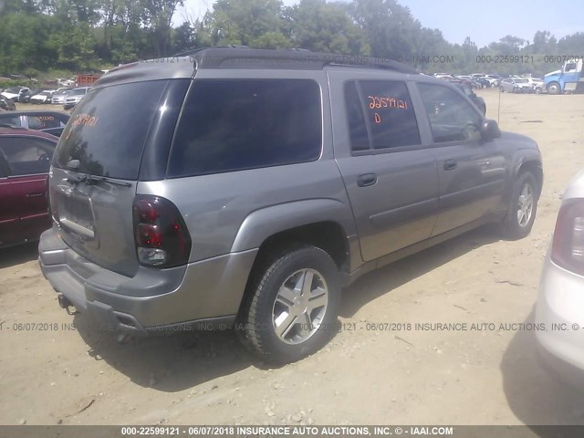 1GNET16S656205488 - 2005 CHEVROLET TRAILBLAZER EXT LS/EXT LT GRAY photo 4