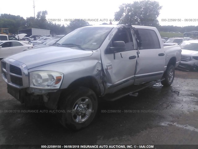 3D7KS29A67G795657 - 2007 DODGE RAM 2500 SILVER photo 2