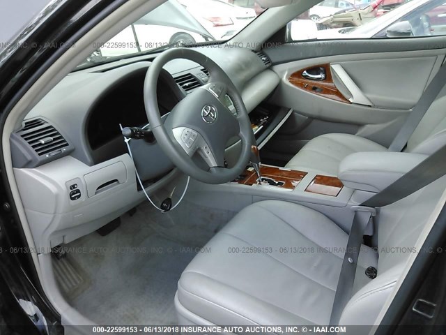 4T1BE46K08U218949 - 2008 TOYOTA CAMRY CE/LE/XLE/SE BLACK photo 5